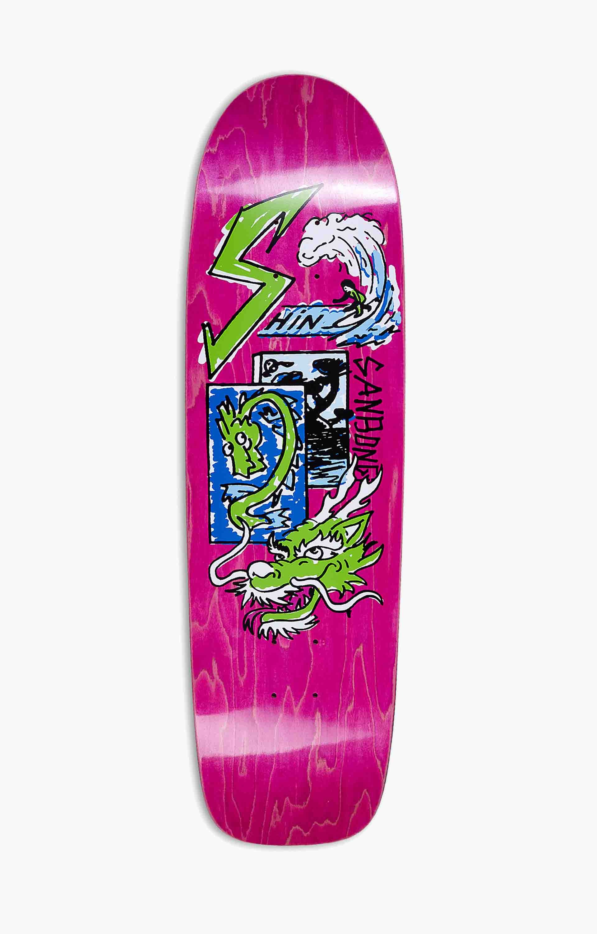 Polar Skate Co Shin Sanbongi Bonzai Ride 2.0 Surf Jr. Skateboard