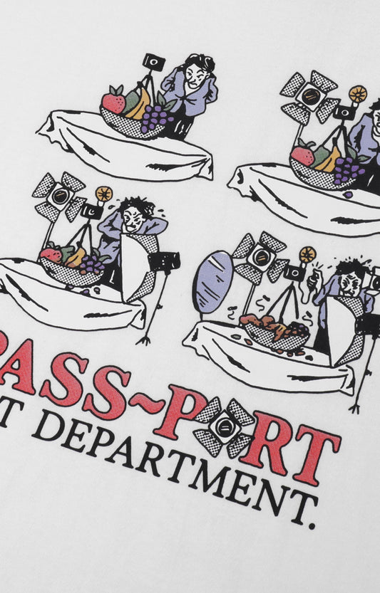 Pass~Port Art Dept. T-Shirt, White