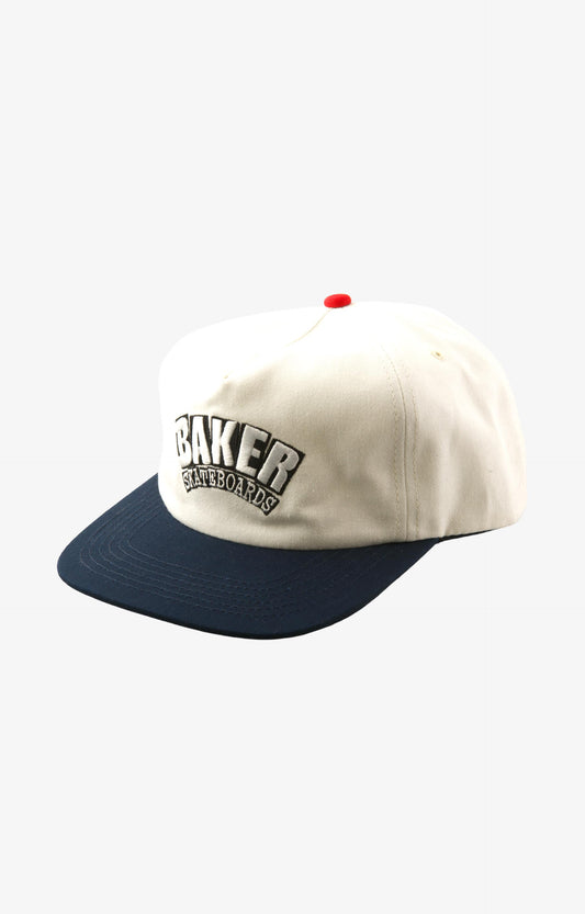 Baker Arch Snapback, Off White