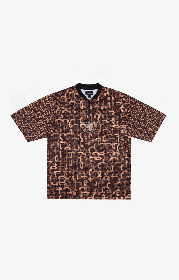 Bronze Bike Jersey Shirt, Brown