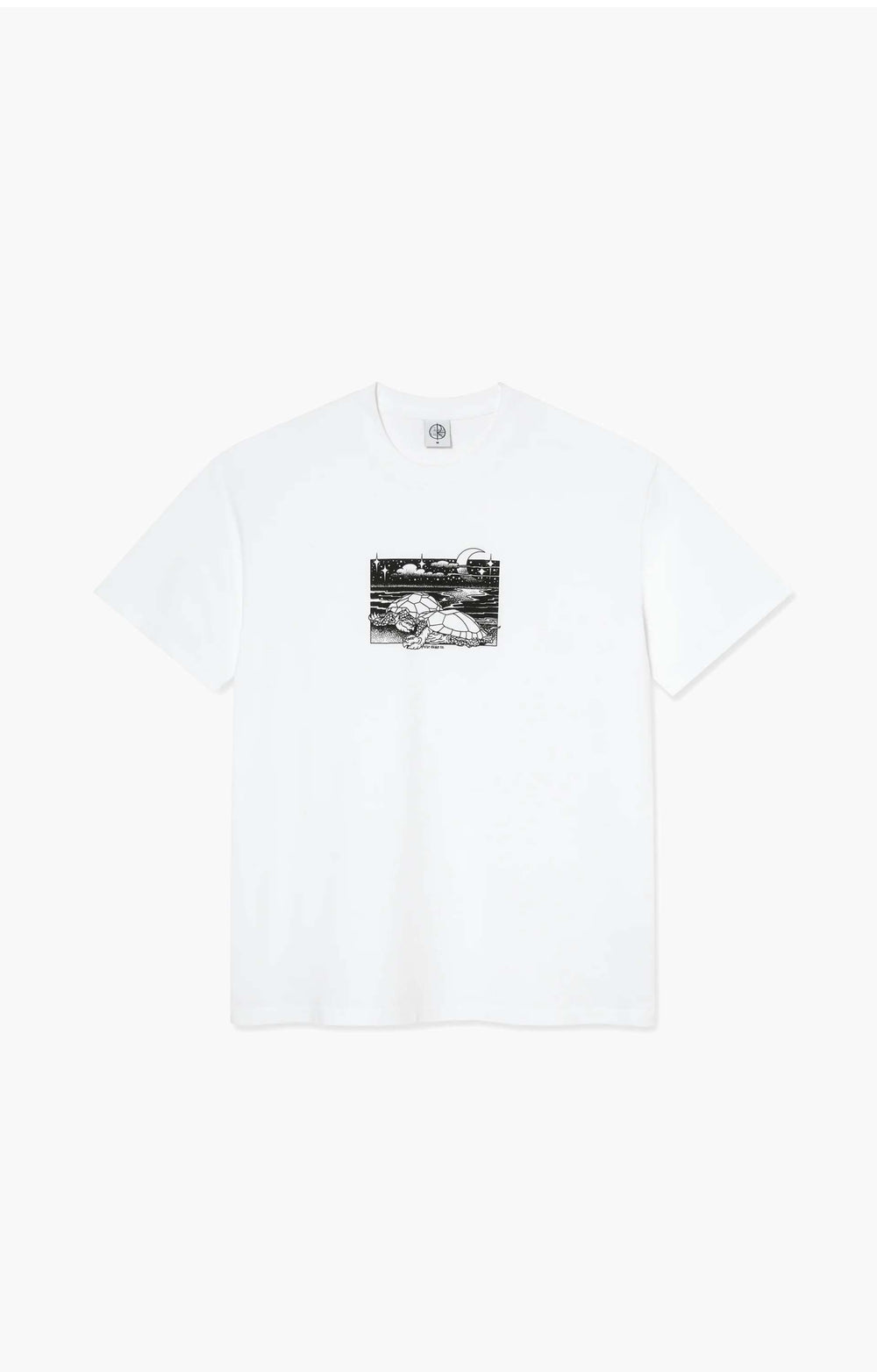 Polar Skate Co Turtle Town T-Shirt, White