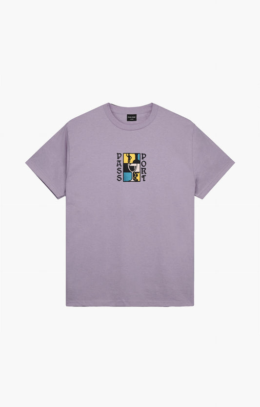 Pass~Port Dine Em' T-Shirt, Dusty Lilac