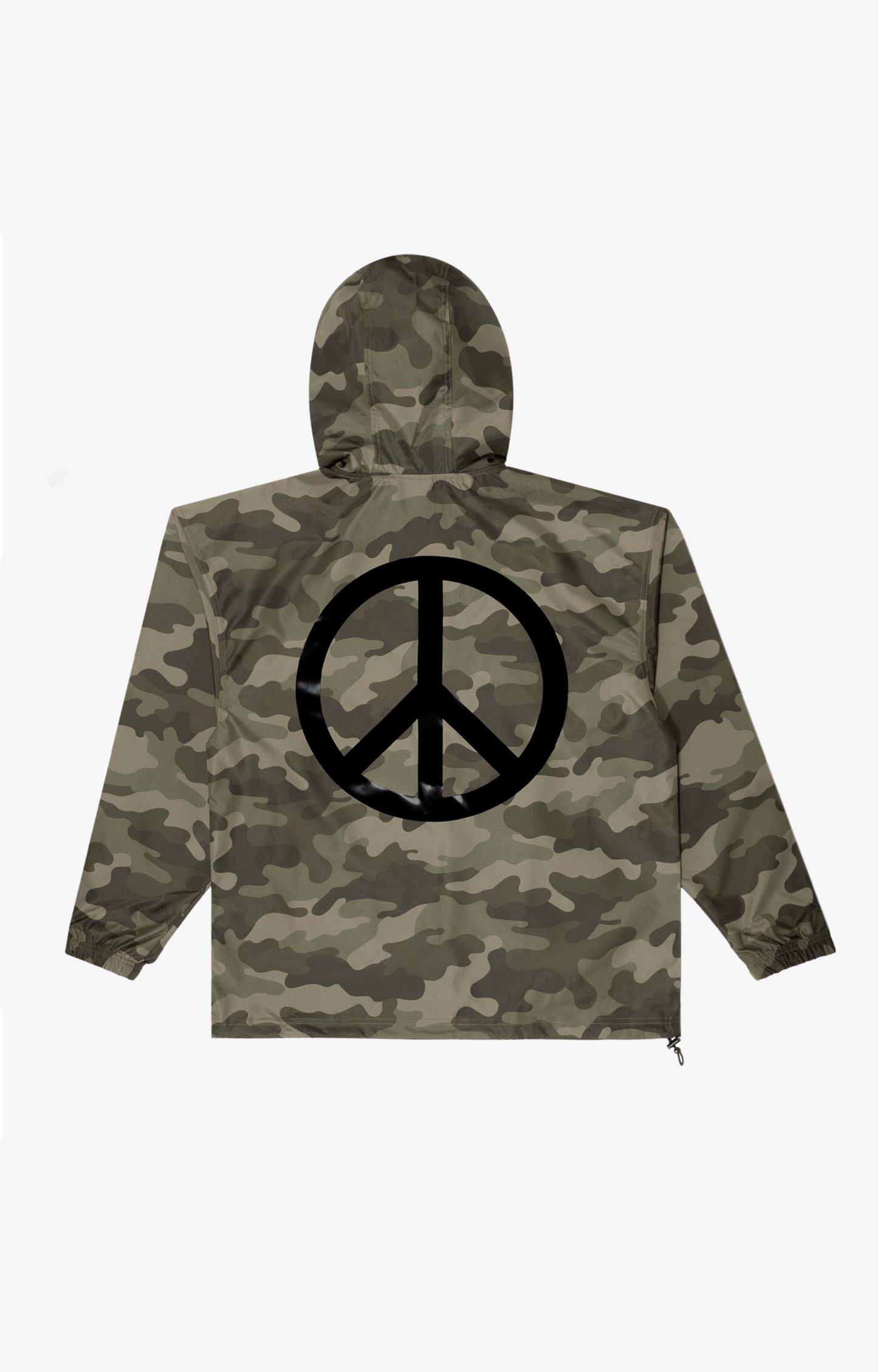 Violet Peace Jacket, Green Camo