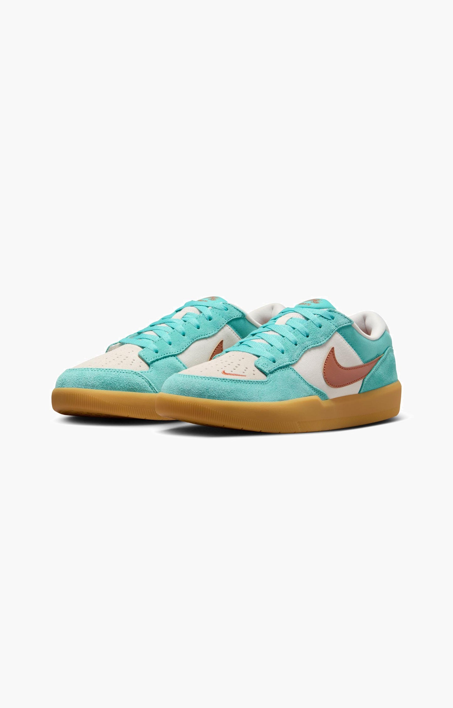 Nike SB Force 58 Shoe, Green Forest/Dark Russet