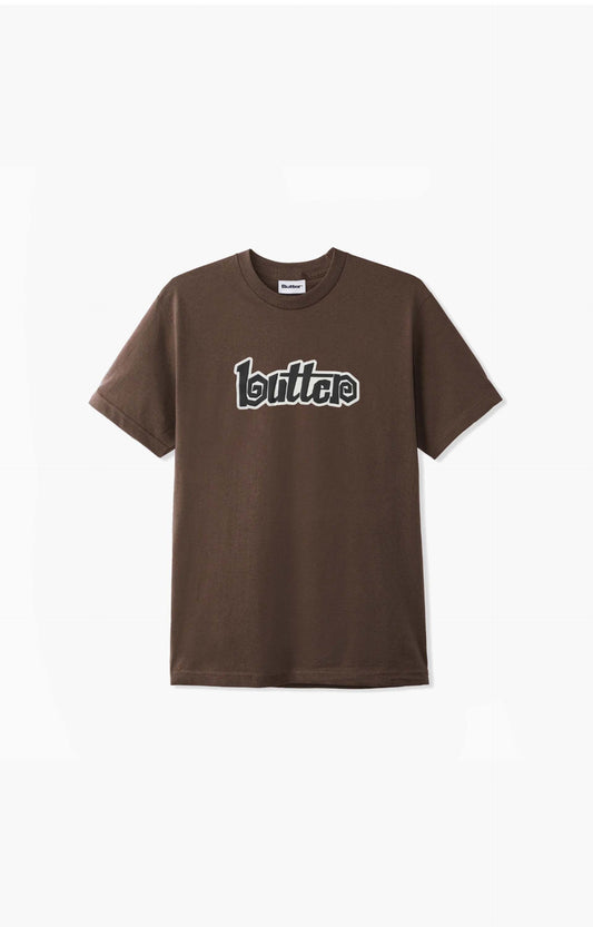 Butter Goods Swirl T-Shirt, Brown