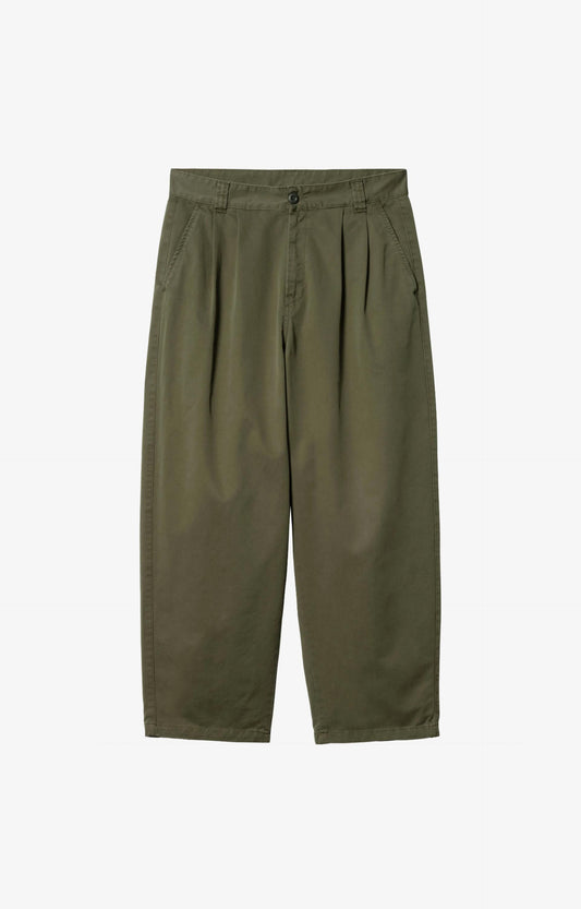 Carhartt WIP Merrick Pant, Office Green Stone Washed