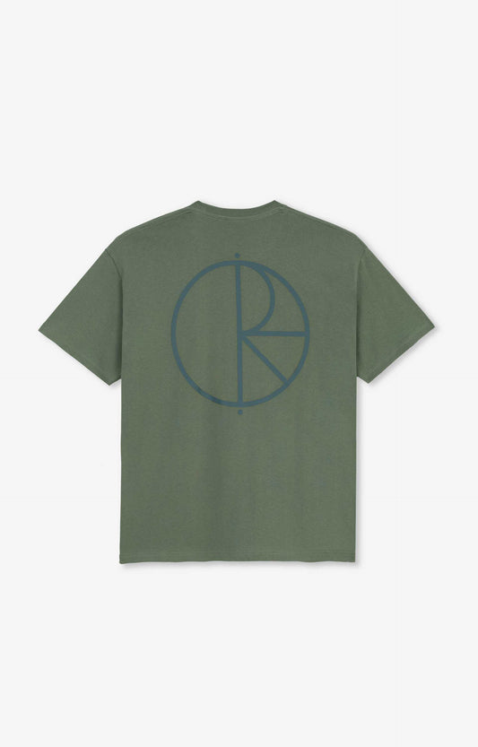 Polar Skate Co Stroke Logo T-Shirt, Jade Green/Dark Green