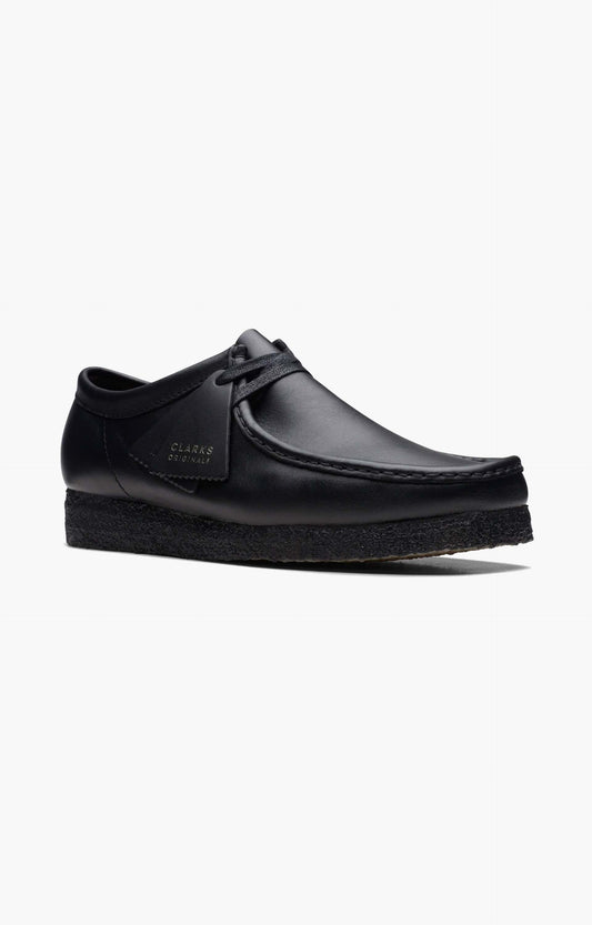 Clarks Originals Wallabee, Black Leather