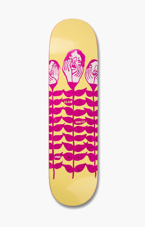 Uma Maite Abnormal Growth Skateboard Deck, 8.25"