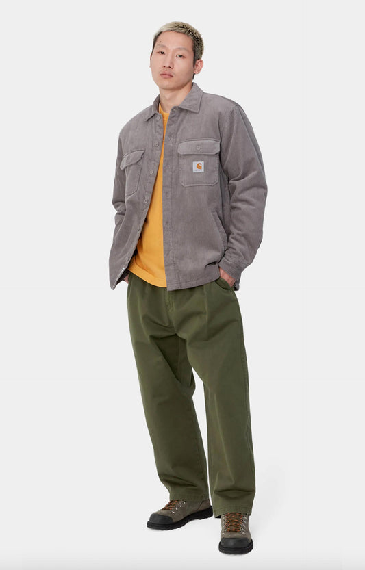 Carhartt WIP Merrick Pant, Office Green Stone Washed