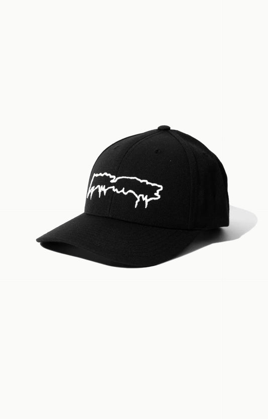 Fucking Awesome Drip Logo Snapback, Black