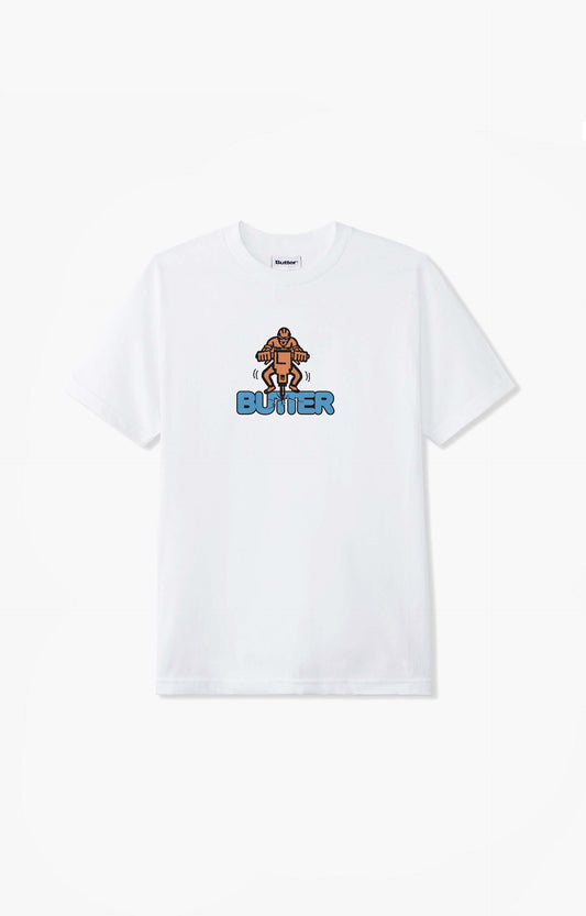 Butter Goods Jack Hammer T-Shirt, White