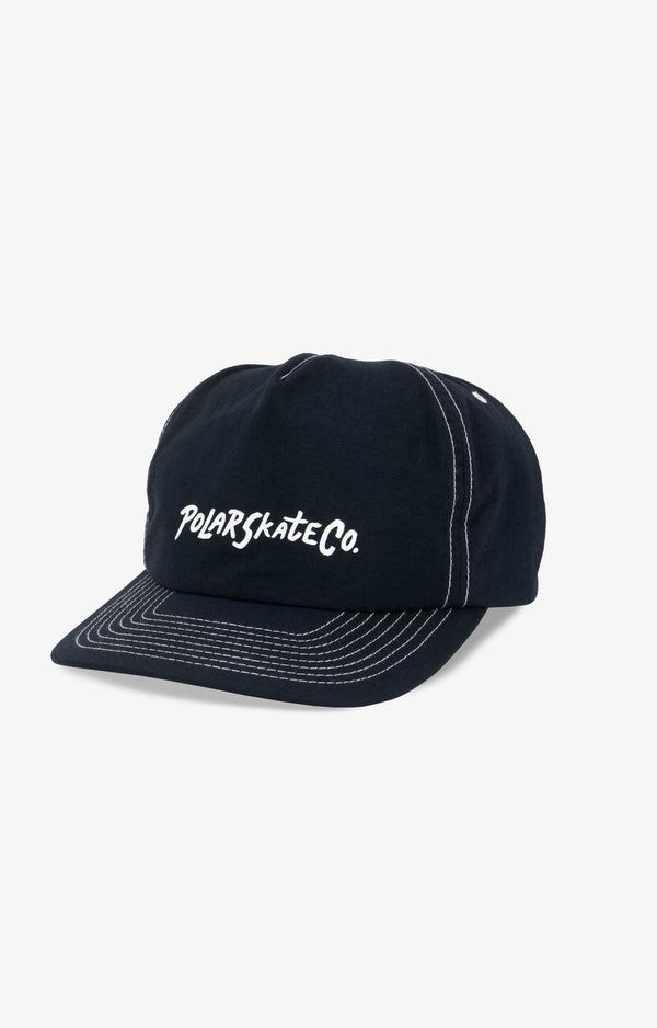 Polar Skate Co Surf Logo Earl Cap Headwear, Navy