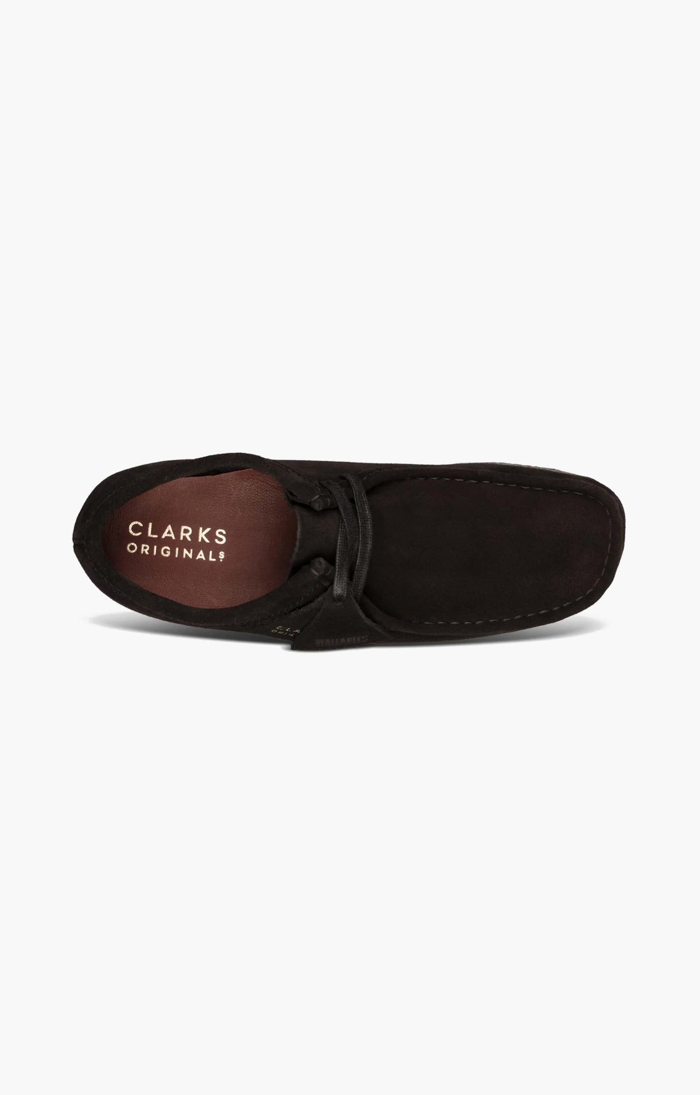 Clarks Originals Wallabee, Black Suede