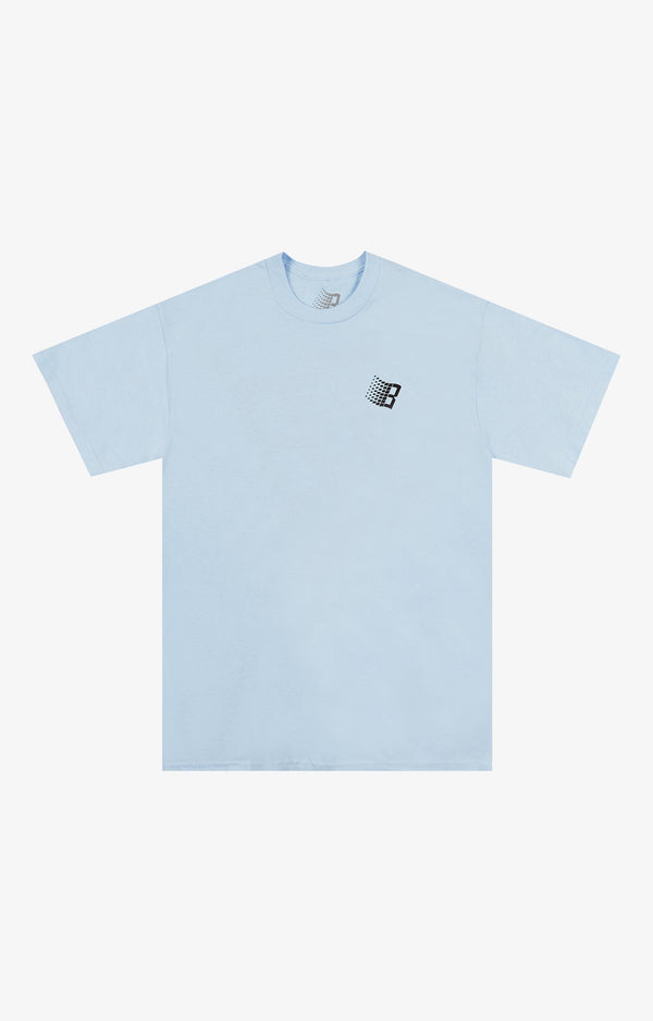 Bronze Citrus Logo T-Shirt, Powder Blue