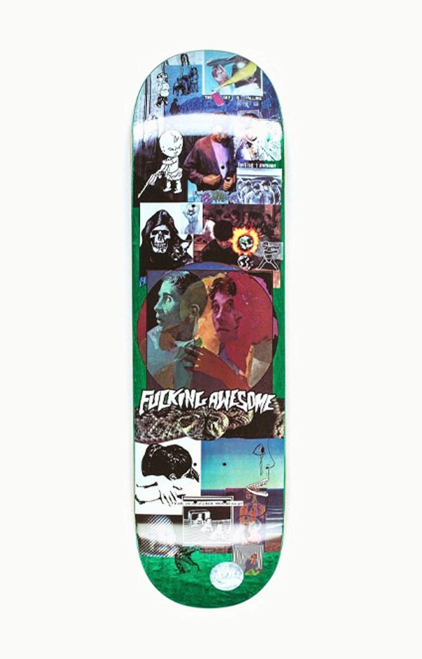 Fucking Awesome Elijah Berle Rattlesnake Canyon Shape 1 Skateboard Deck, 8.5"