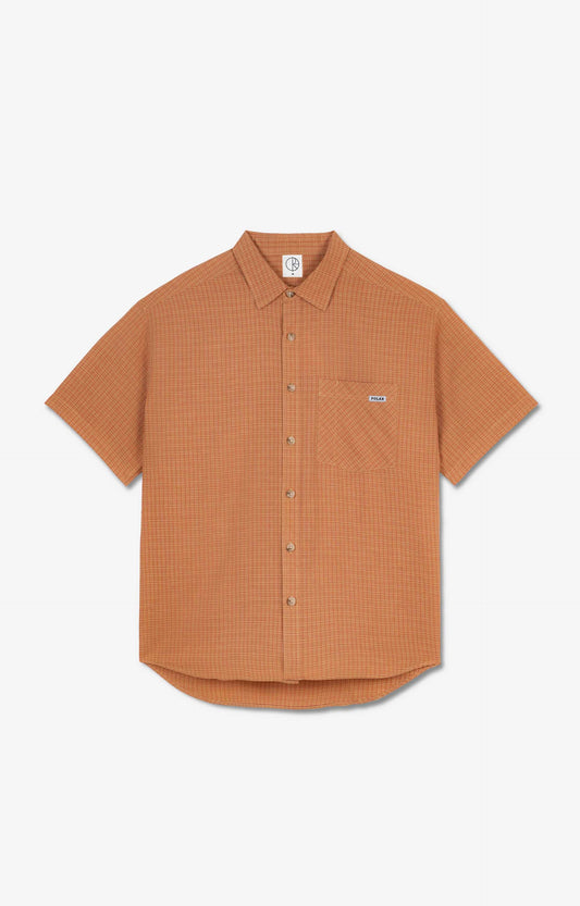 Polar Skate Co Mitchell Shirt, Rust