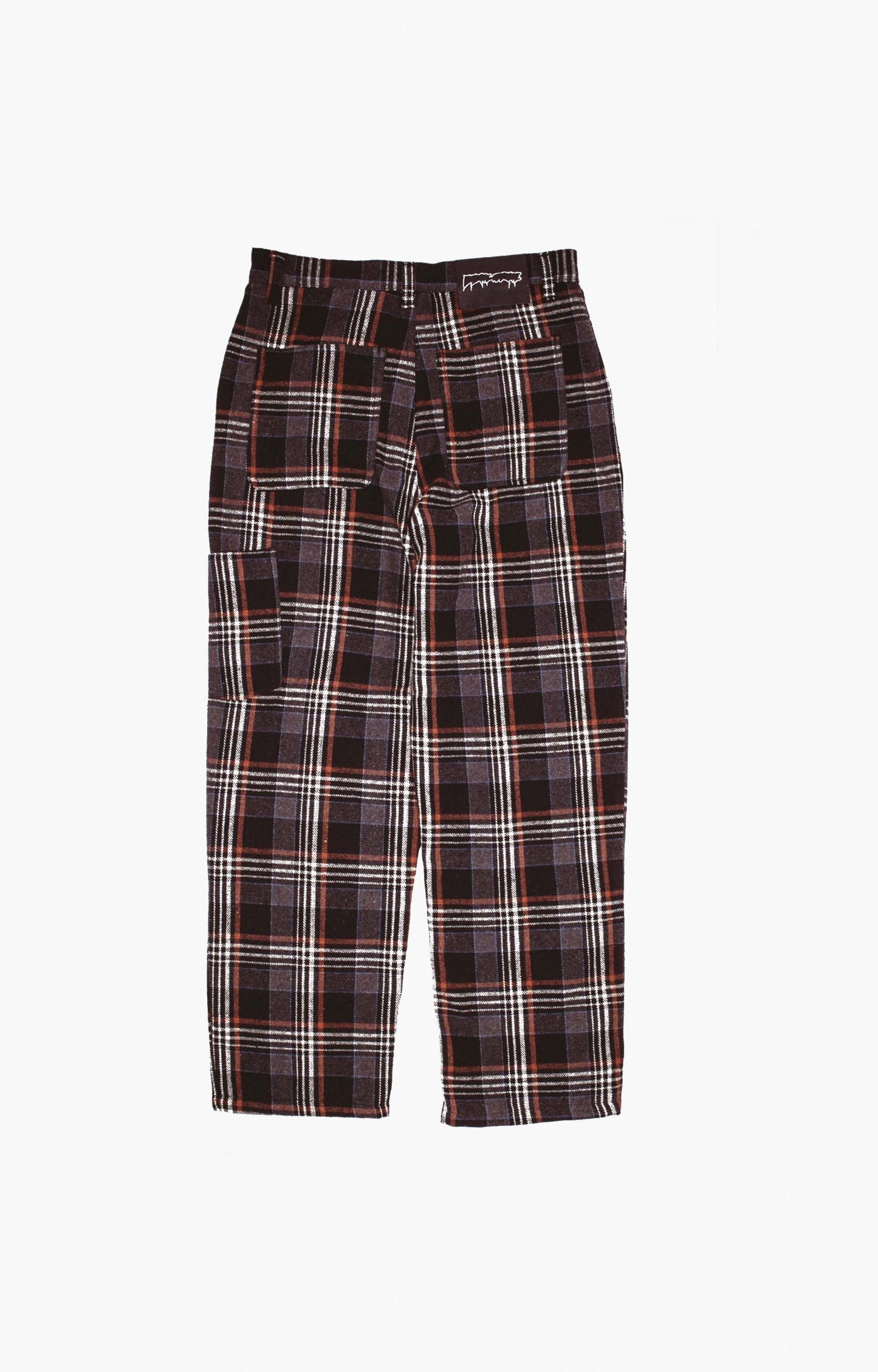 Fucking Awesome Double Knee Pant, Black/Plaid