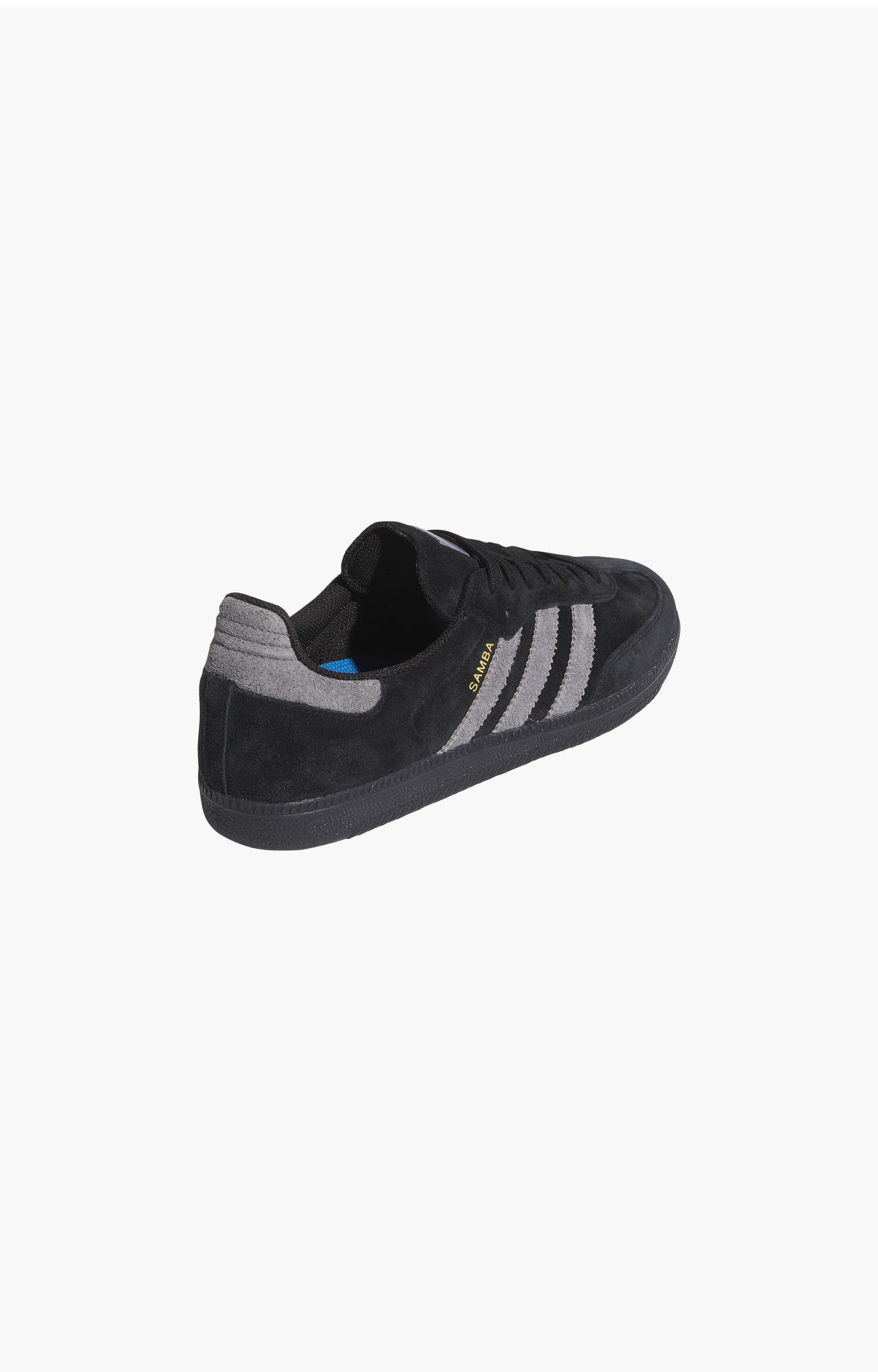 Adidas Samba Adv Shoes, Core Black/Grey Four/Gold Metallic