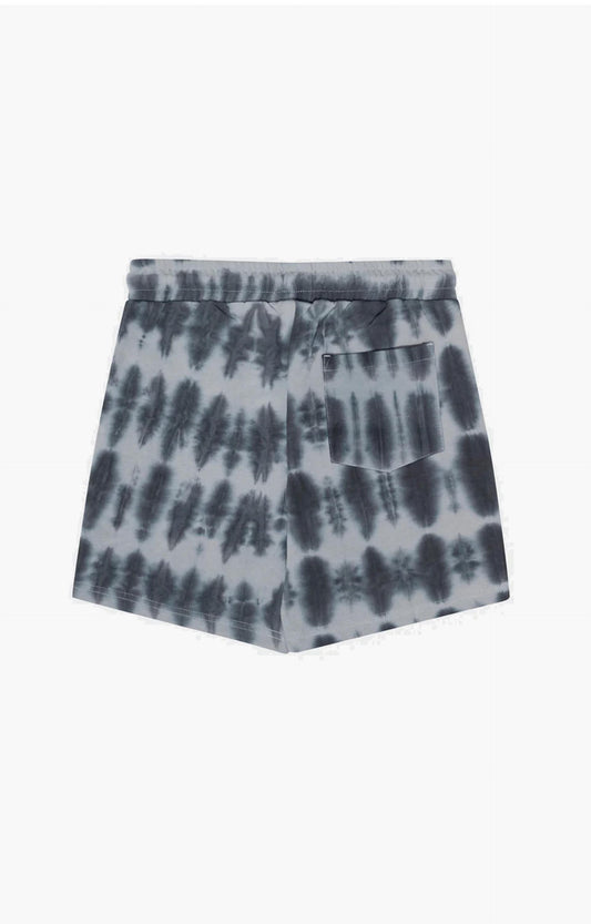 Santa Cruz Rad Dot Hollow Youth Track Short, Black Tie Dye