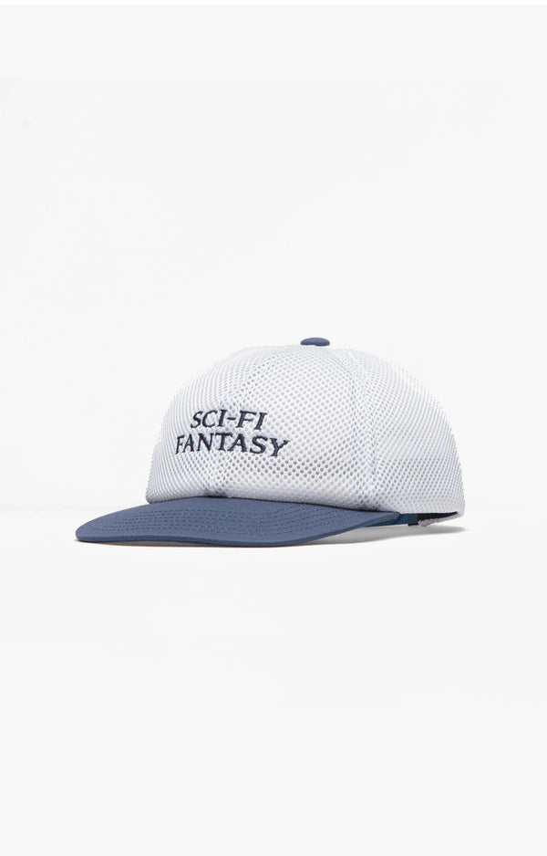 Sci-Fi Fantasy Logo Hat, White