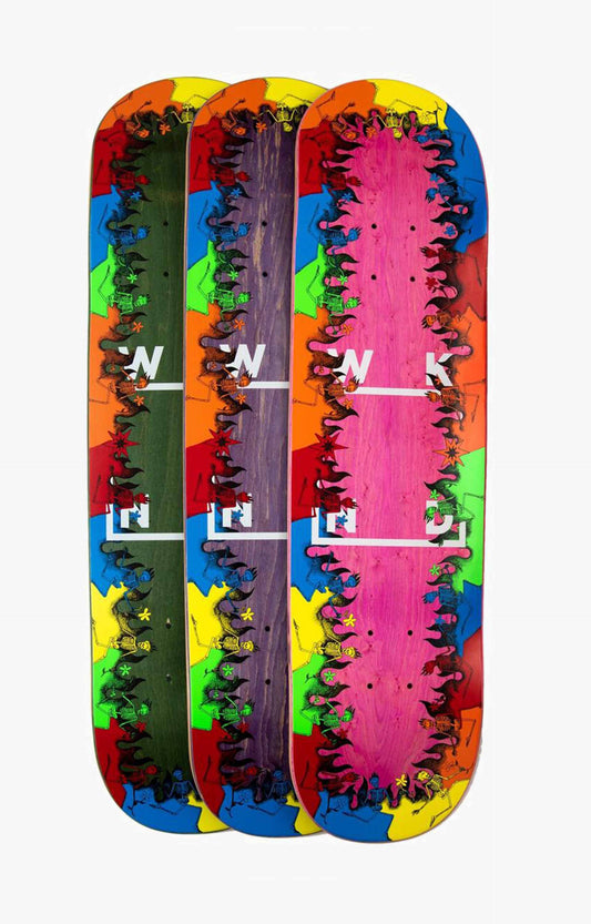 WKND Border Logo Skateboard Deck, 8.125"