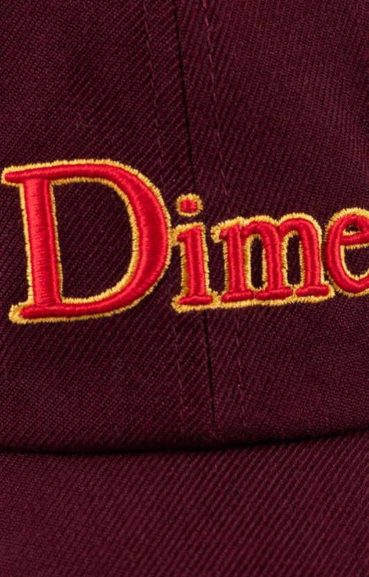 Dime Classic Low Pro Cap, Burgundy