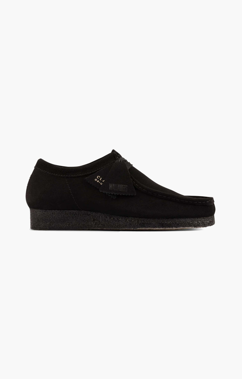 Clarks Originals Wallabee, Black Suede