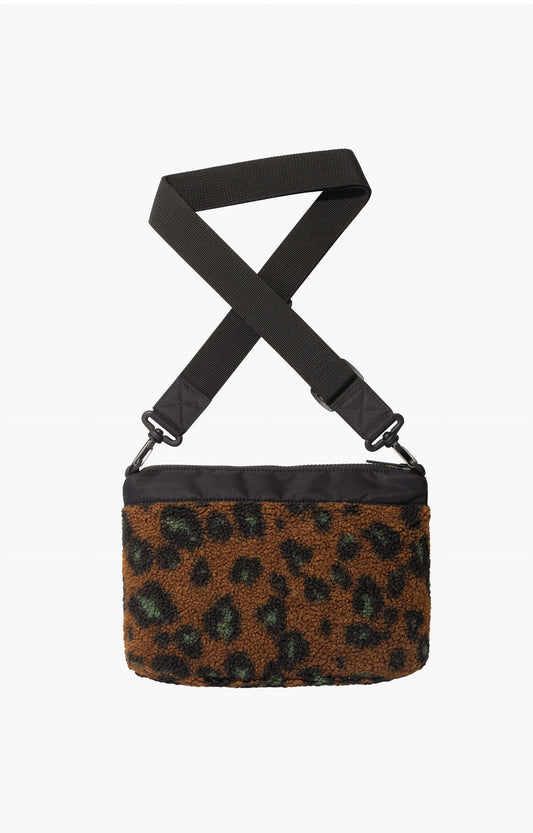 Carhartt WIP Orla Bag, Camo Leo Jacquard, Tamarind/Black