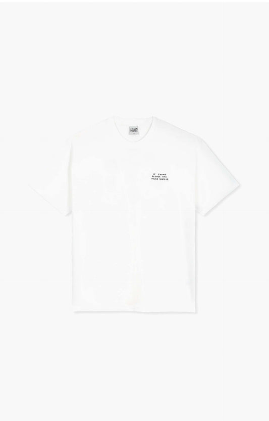 Polar Skate Co Found T-Shirt, White