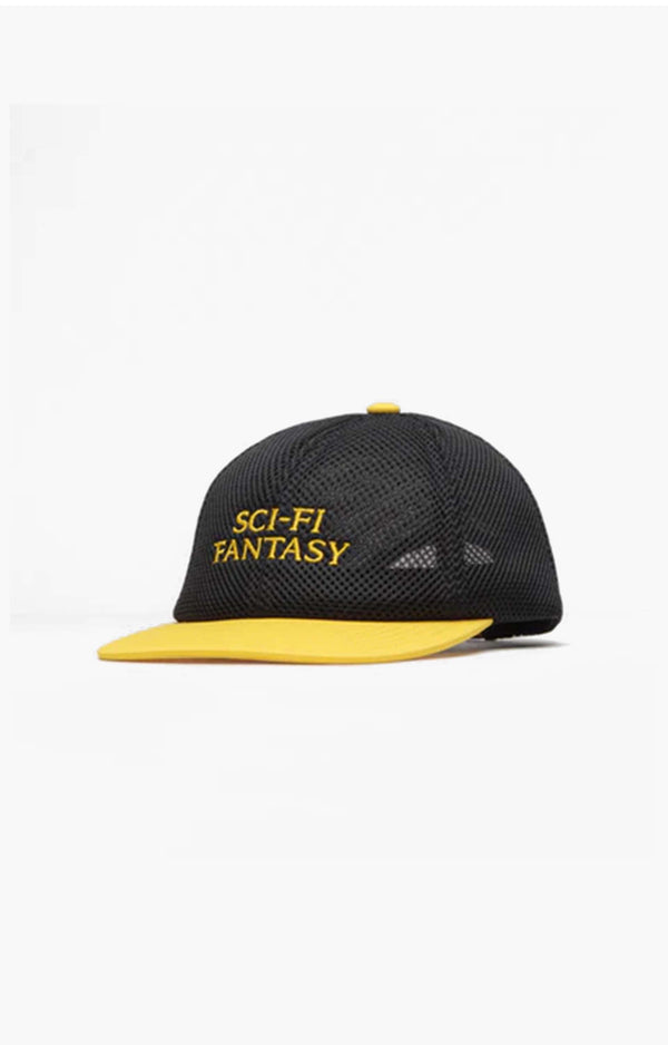 Sci-Fi Fantasy Logo Hat, Black