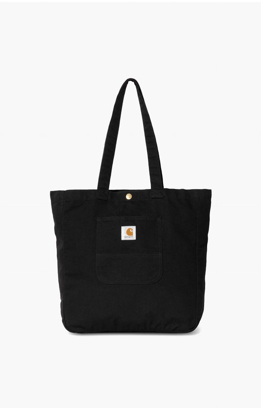 Carhartt WIP Bayfield Tote Bag, Black Rinsed