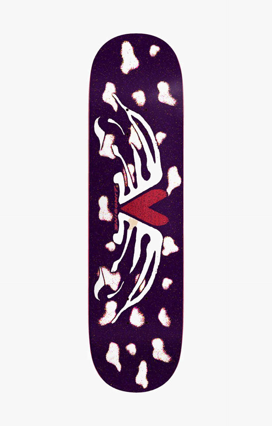 Limosine Heart Wings - Hugo Boserup Skateboard Deck, 8.5"