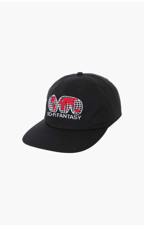 Sci-Fi Fantasy Global Hat, Black