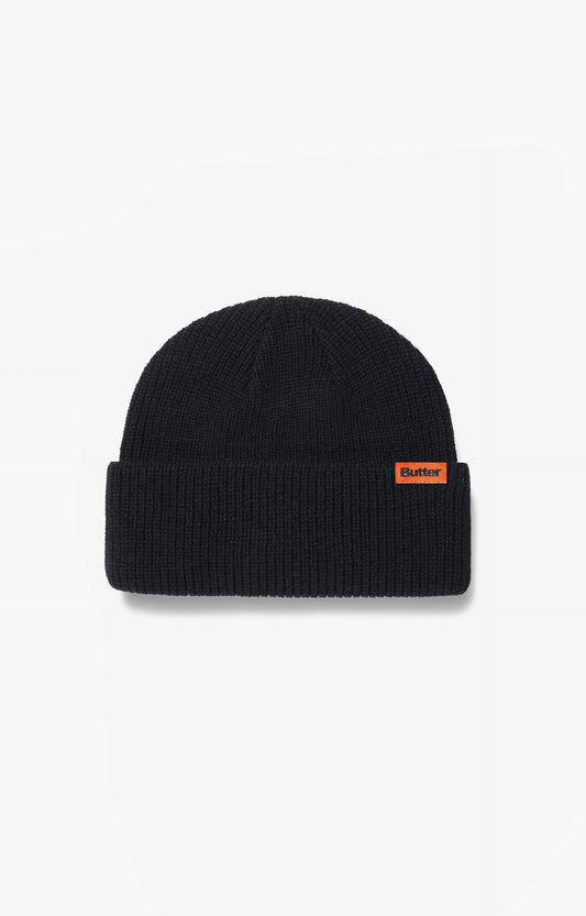 Butter Goods Wharfie Beanie Headwear, Black