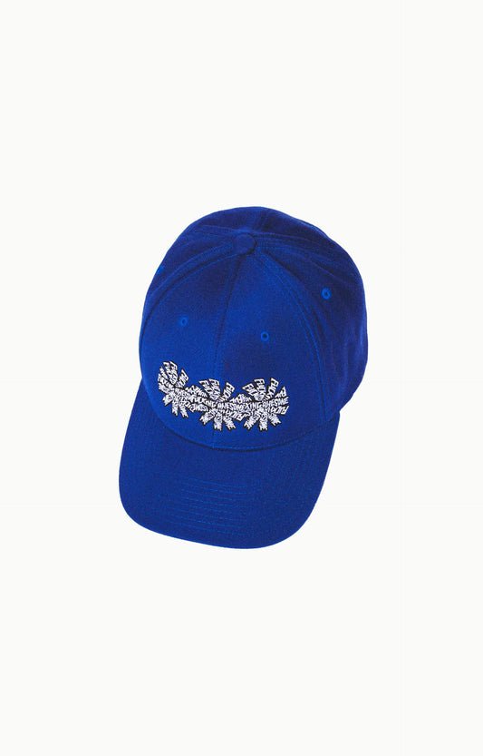 Fucking Awesome 3 Stamp Snapback Headwear, Royal