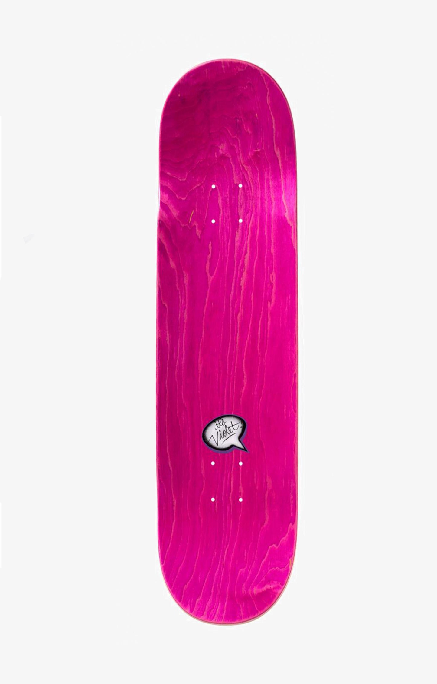 Violet Crew Skateboard Deck, 8.38"