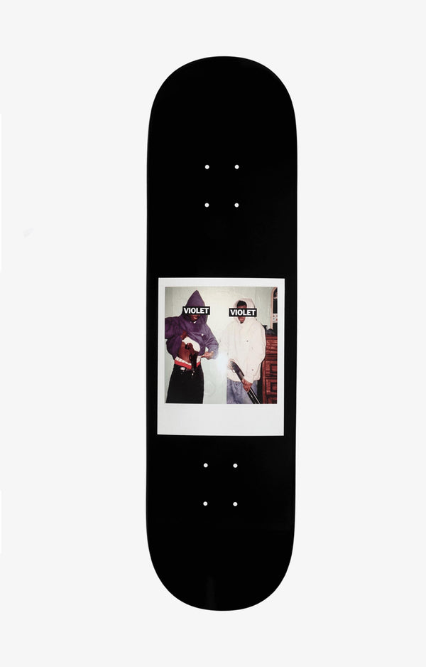 Violet We're In This Together Skateboard Deck, 8.38"