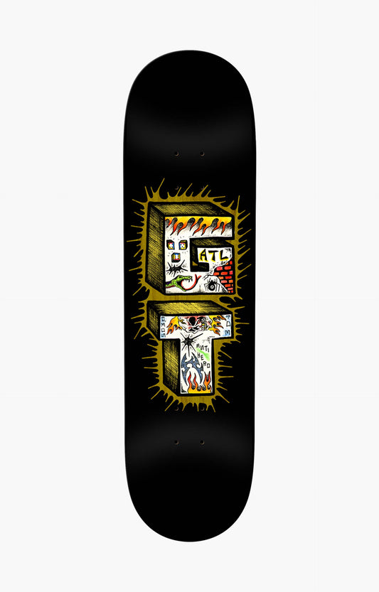 Anti Hero Taylor Stacked Skateboard Deck, 8.38"