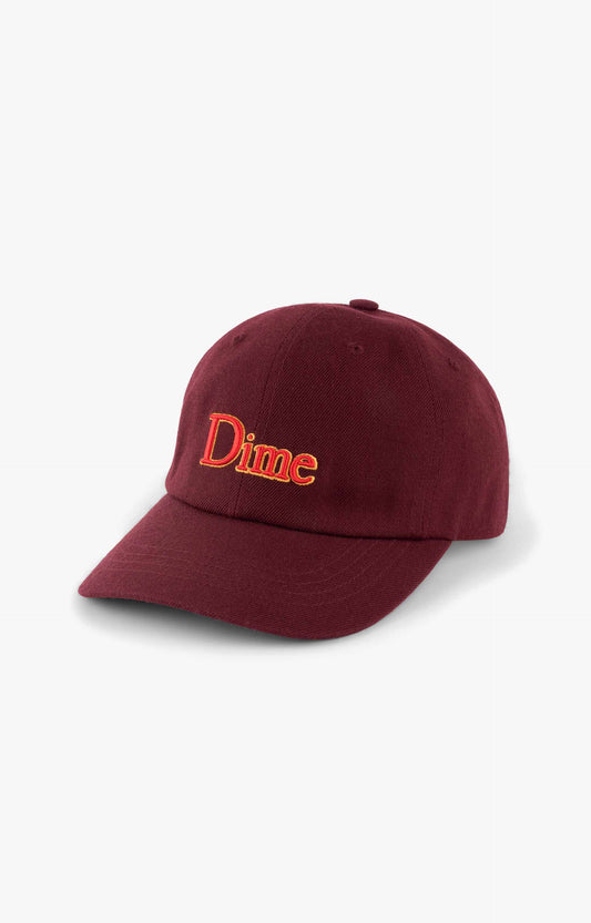 Dime Classic Low Pro Cap, Burgundy