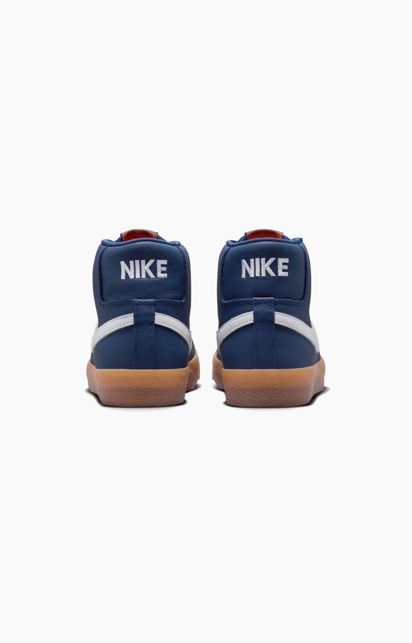 Nike SB Blazer Mid Shoe, Navy/Gum