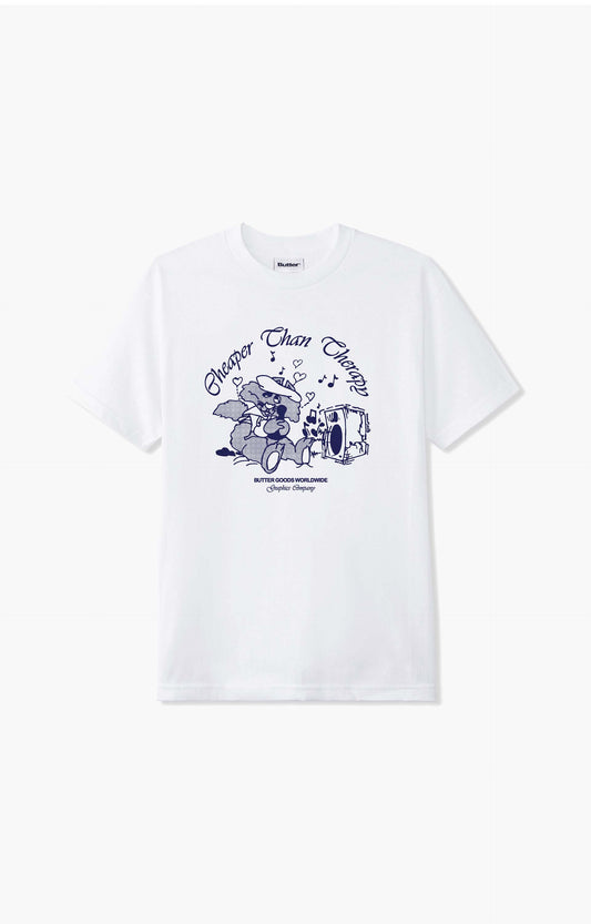 Butter Goods Karaoke T-Shirt,White