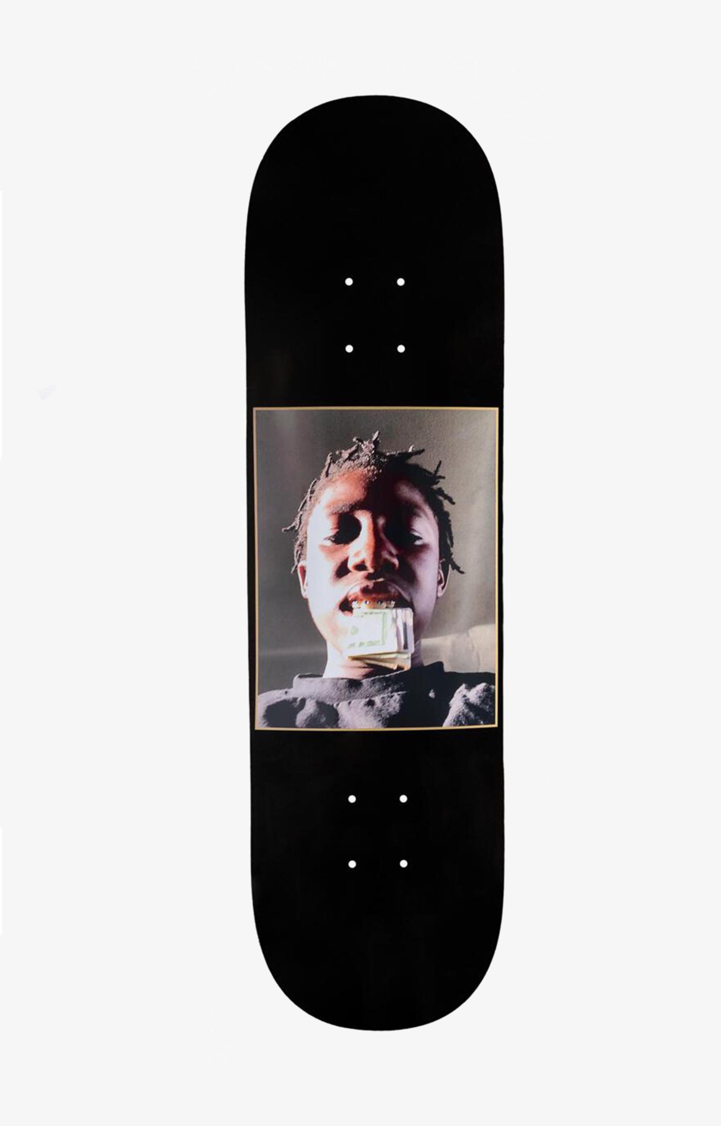 Violet Kader "Put Your Money Where Your Mouth Is" Skateboard Deck, 8.38"