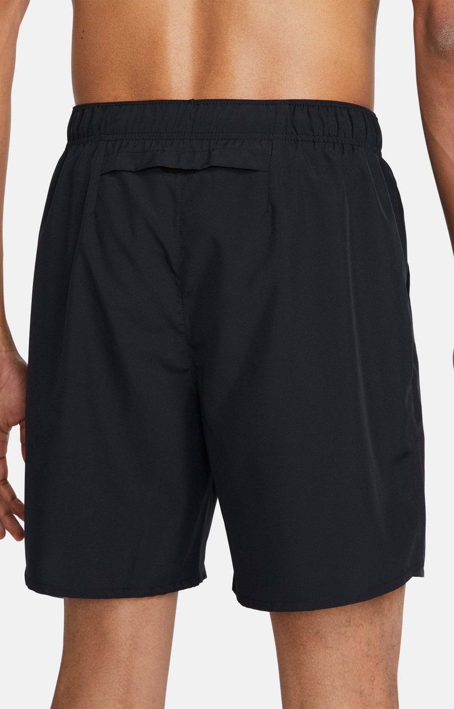 Nike Dri-FIT 7" Challenger Shorts, Black/Reflective Silver