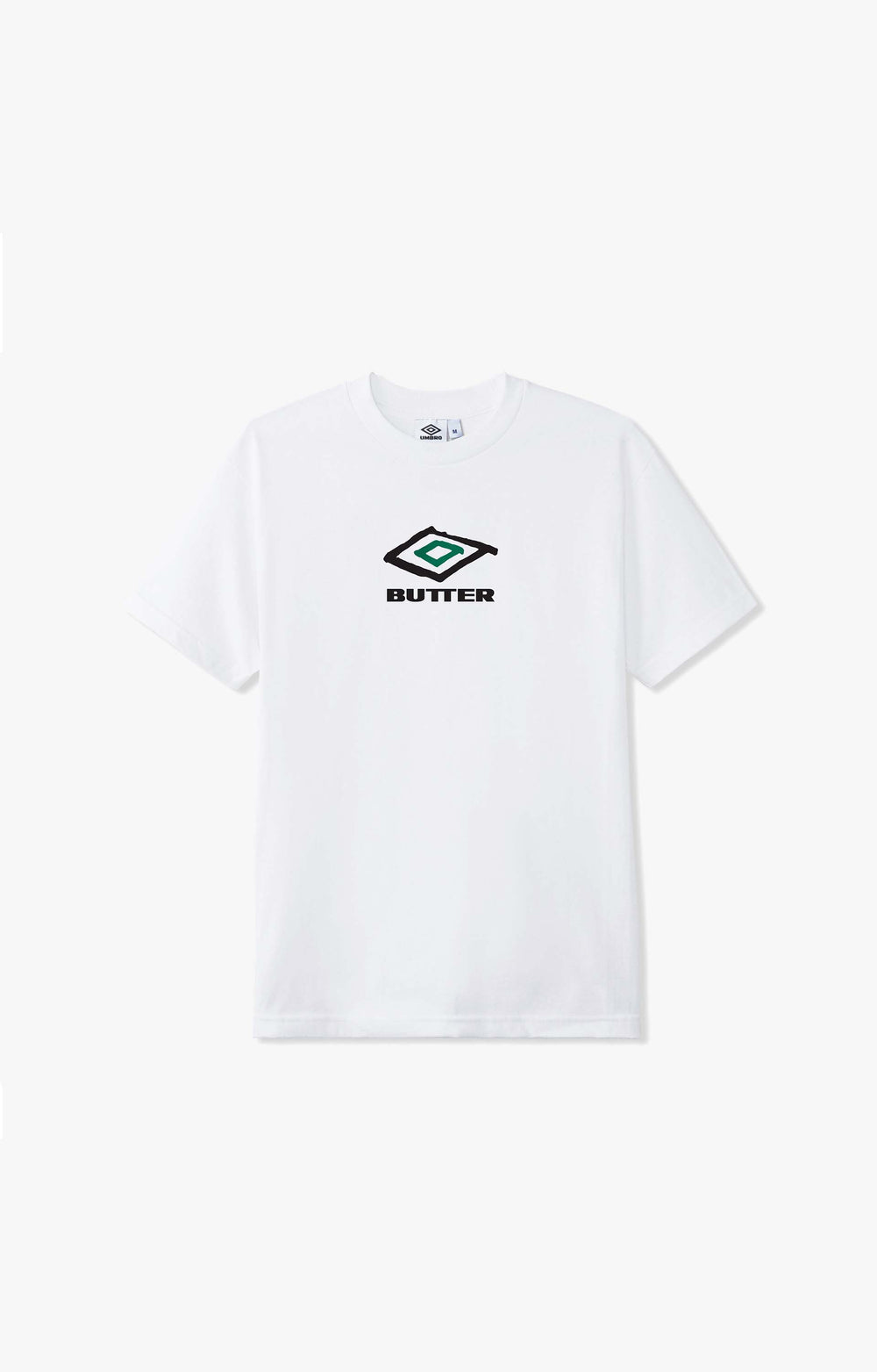 Butter Goods x Umbro Ball T-Shirt, White