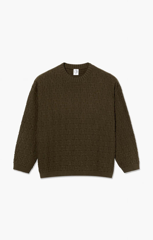 Polar Skate Co Alex Sweatshirt, Brown