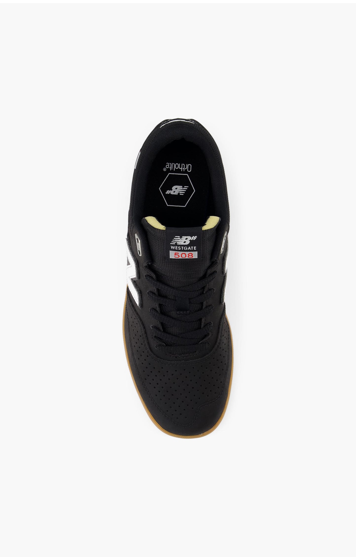 New Balance Numeric NM508BDN Shoe, Black/Gum