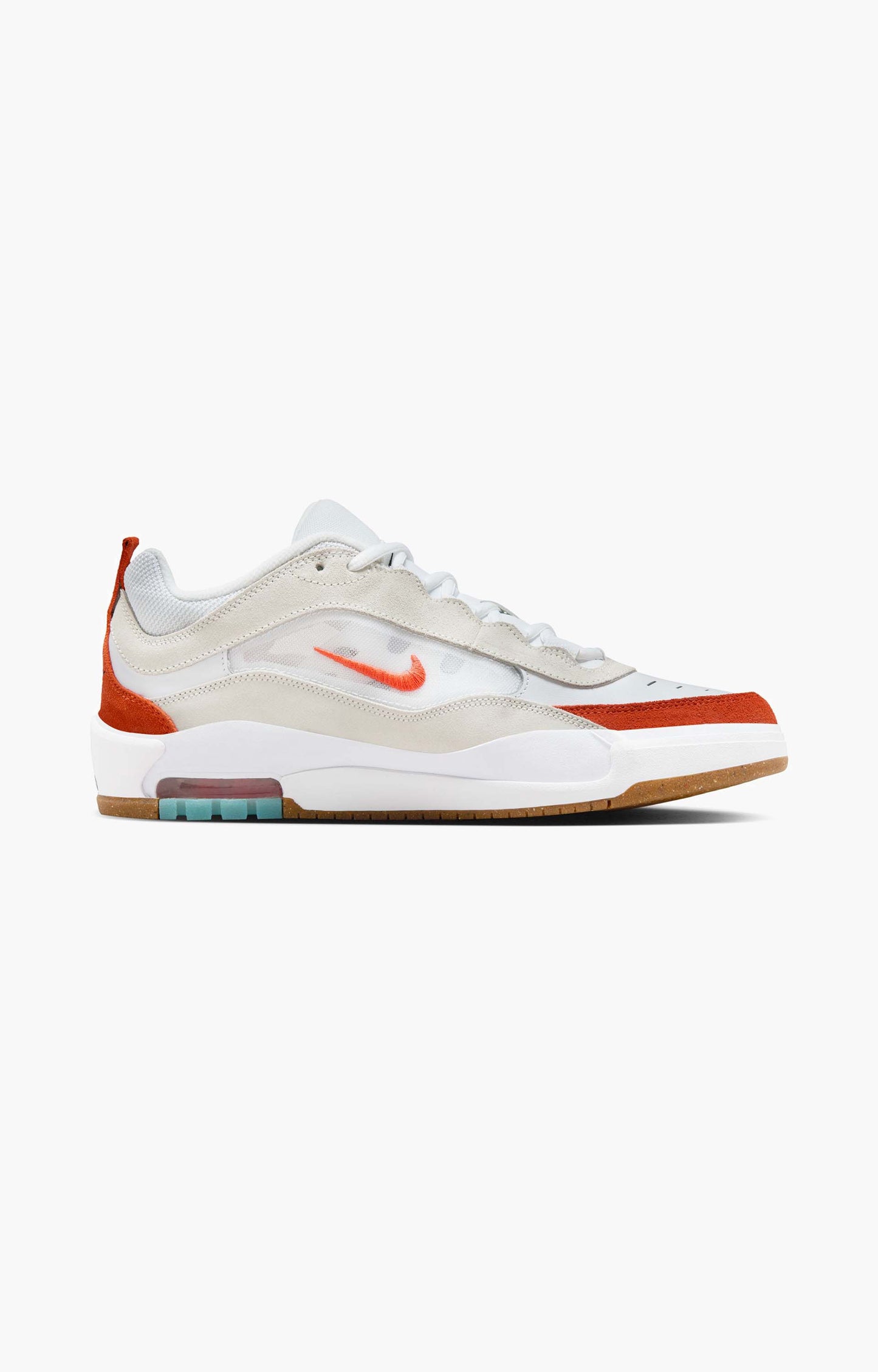 Nike SB Air Max Ishod, White/Orange