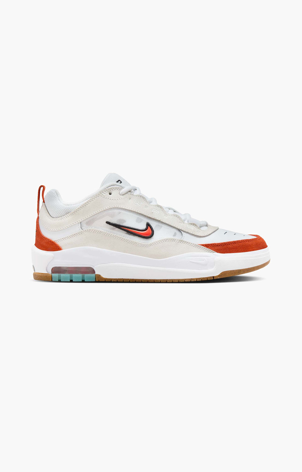 Nike SB Air Max Ishod, White/Orange