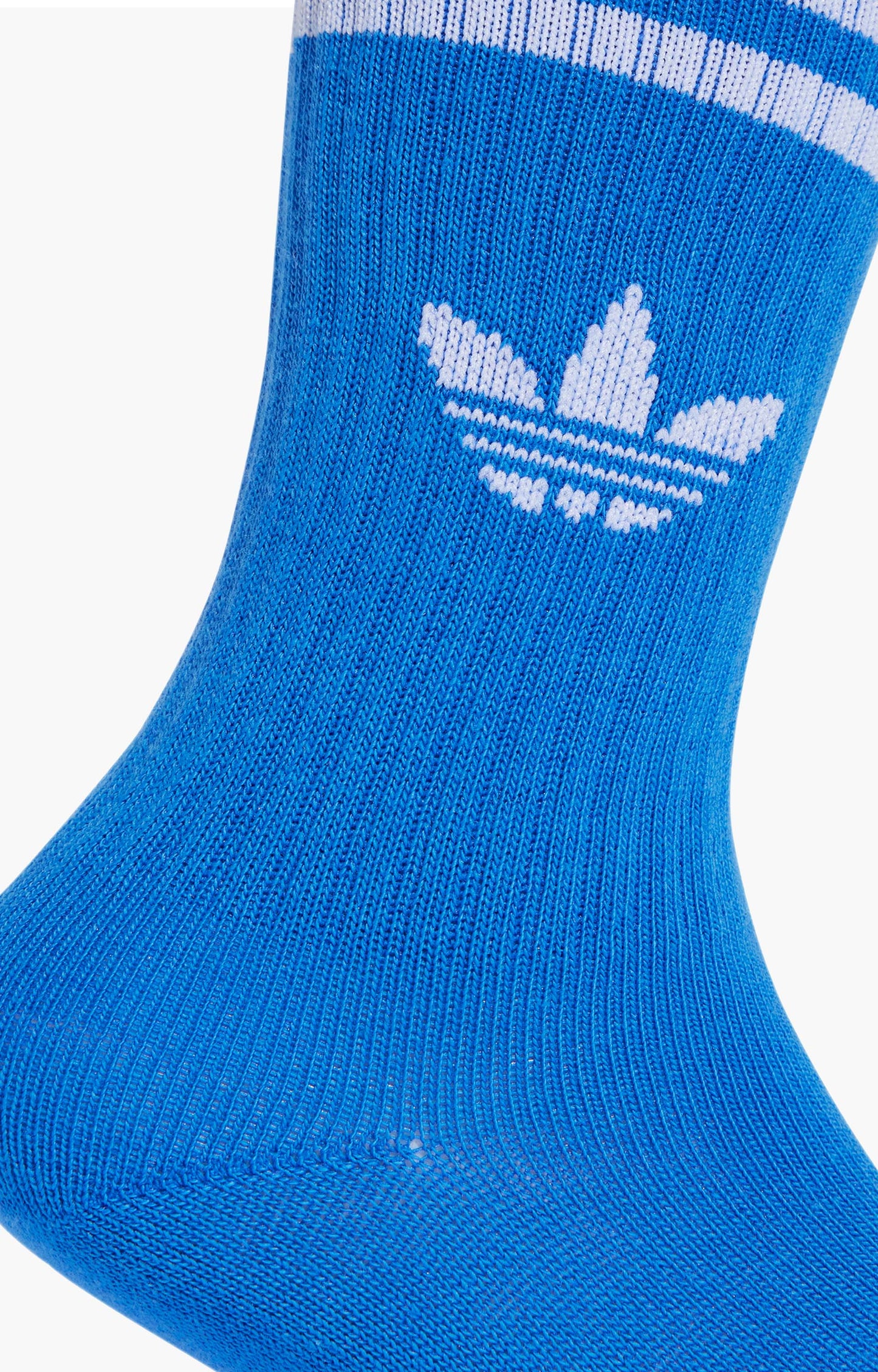 Adidas Crew Socks 3 Pairs, Red/Blue/Green